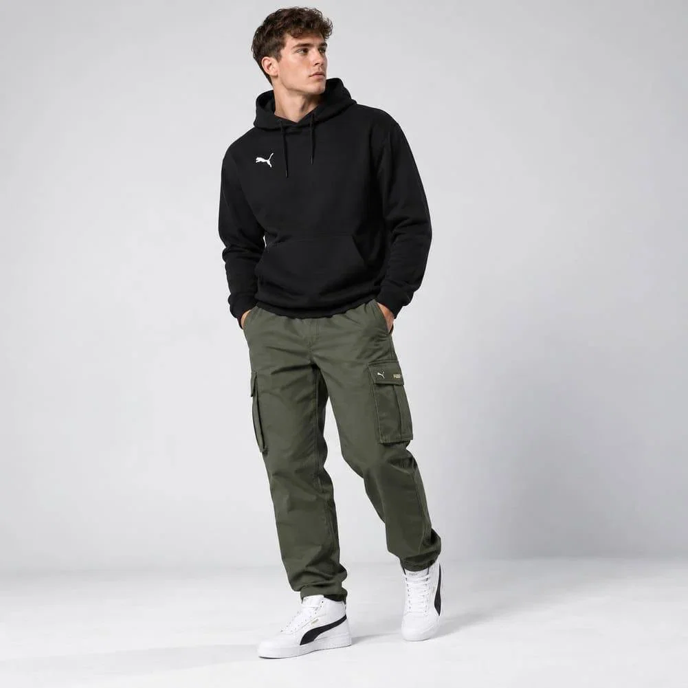 PUMA LIGA Casuals Hoody Herren Kapuzen Sweatshirt 655307-03