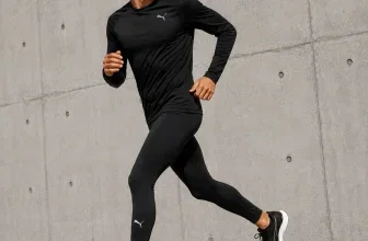 PUMA Run Favorite Long Tight Herren Laufhose 520218-01 in Schwarz