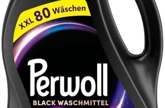 Perwoll Renew Black Flüssigwaschmittel für 80 Waschladungen mit Dreifach-Renew-Technologie