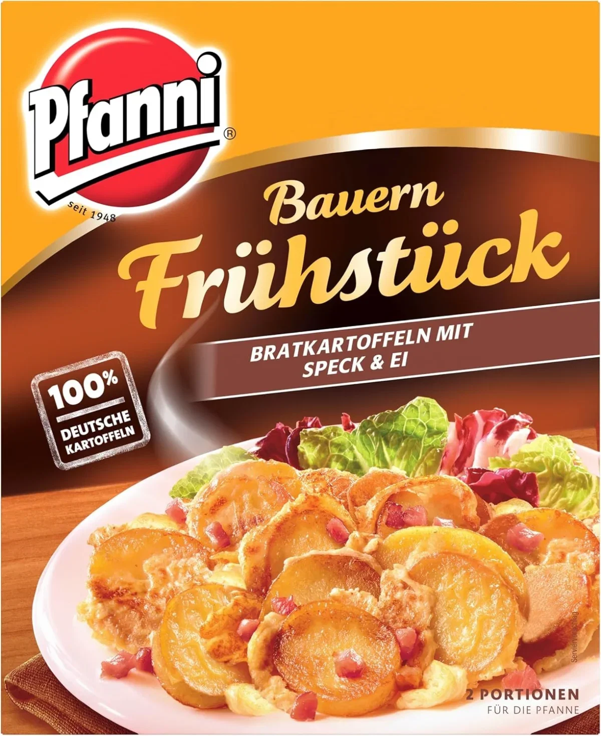 Pfanni Bauernfrühstück Bratkartoffeln mit Speck & Ei 5er Pack (5x400g)