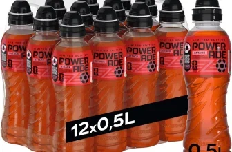 Powerade Sports Attack Elektrolytgetränk mit Zimtgeschmack im 12er-Pack