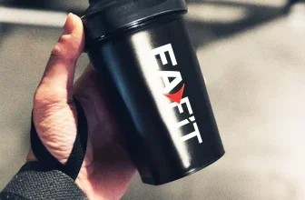 EAFIT Protein Shaker mit 400 ml Fassungsvermögen aus BPA-freiem Kunststoff