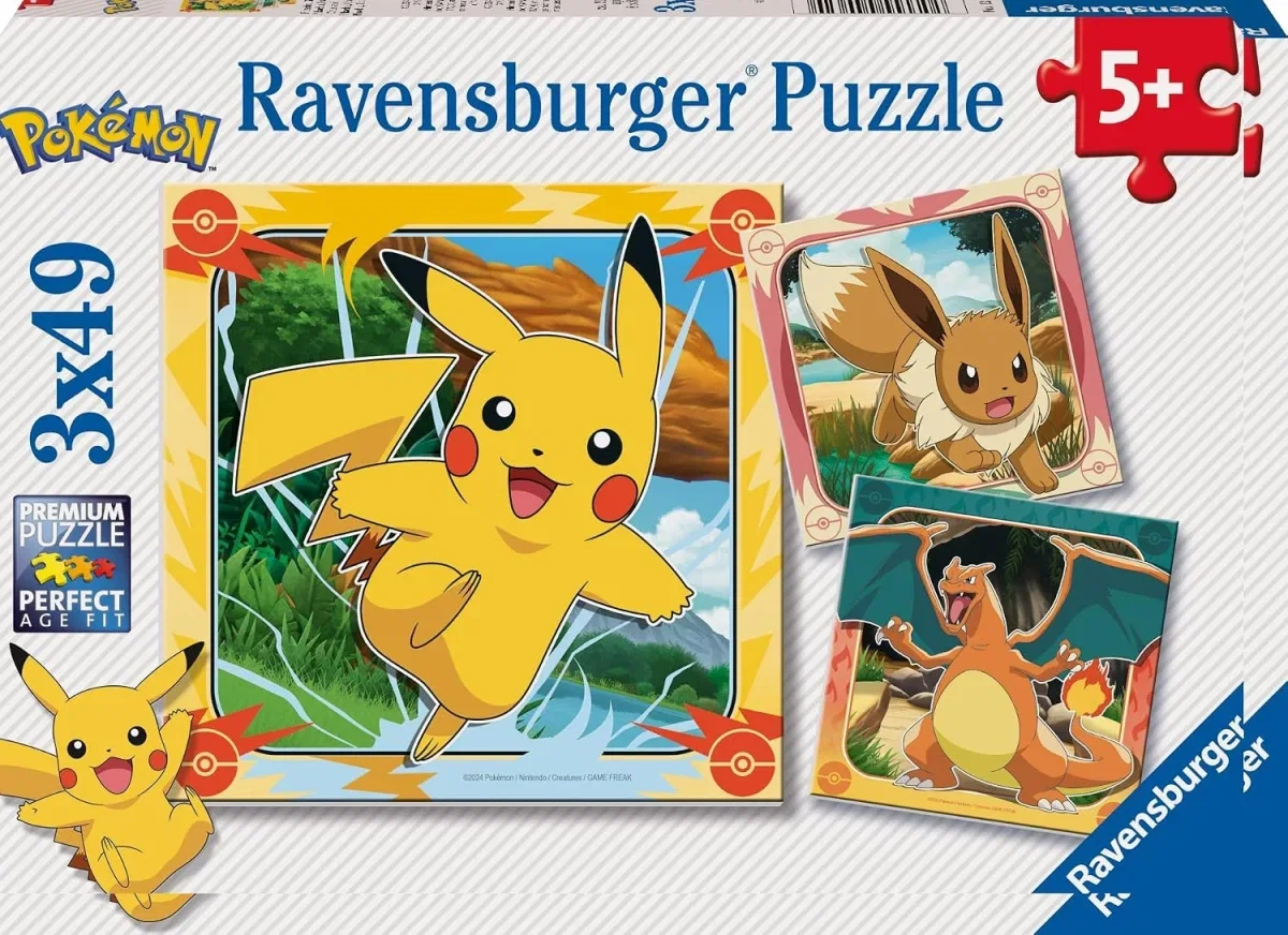 Ravensburger Pokémon Puzzle (2×49 Teile)