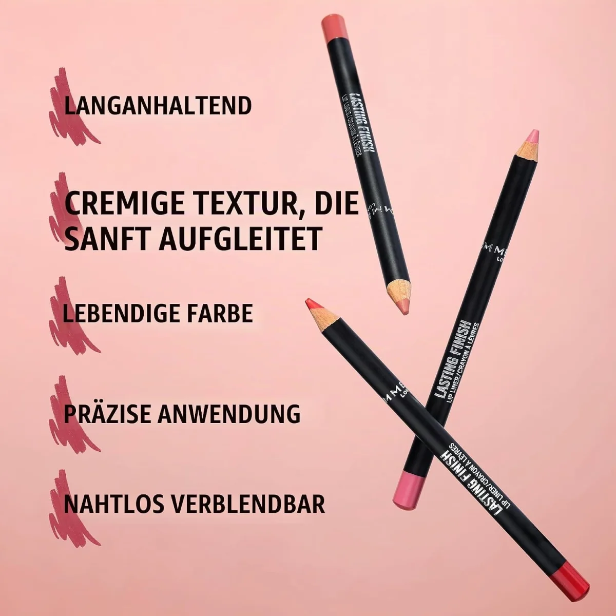 Rimmel Lasting Finish Lippenkonturenstift in der Farbvariante 790 Brownie Pie