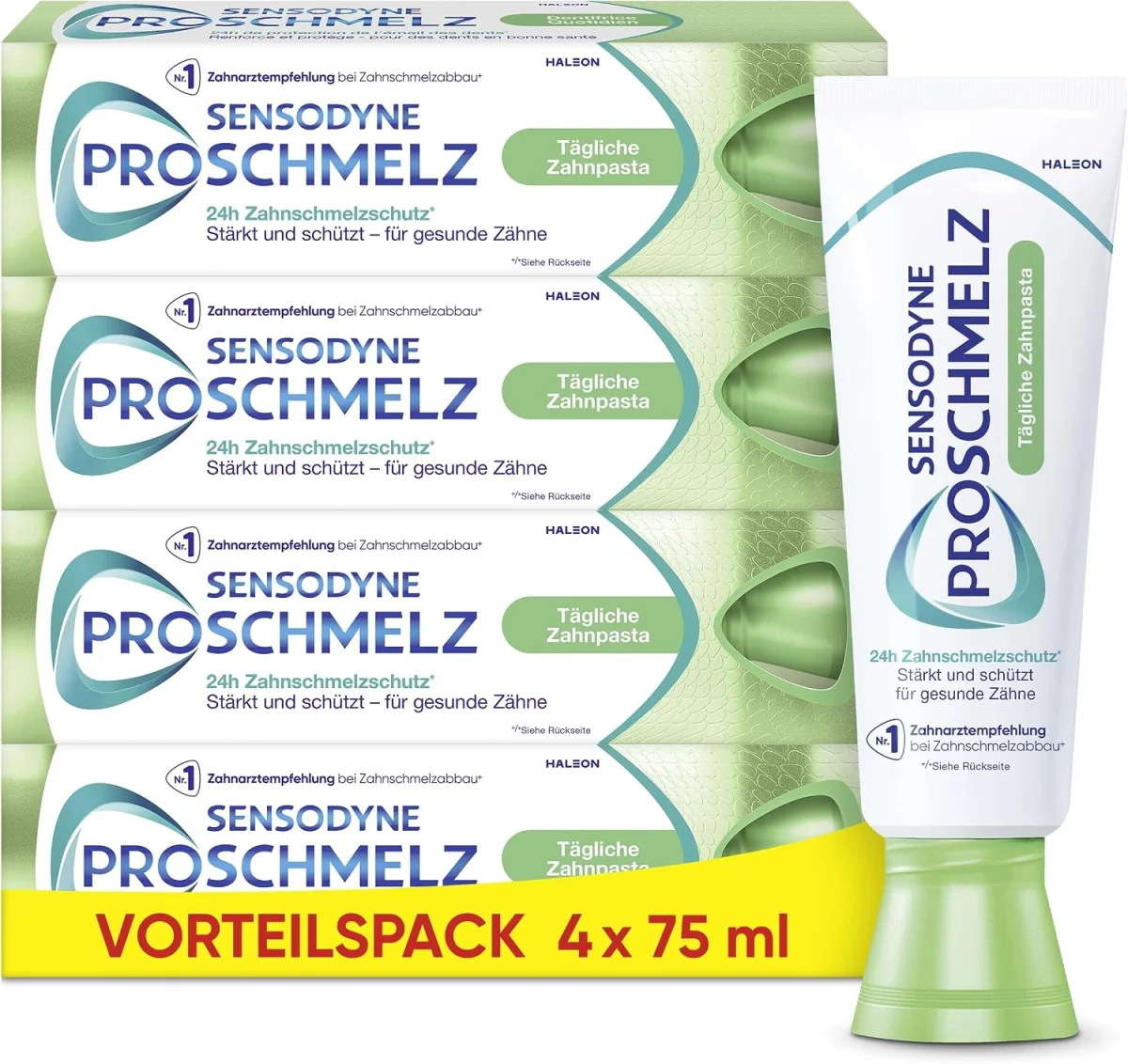 Sensodyne ProSchmelz Tägliche Zahnpasta 4er Pack (4x75ml)