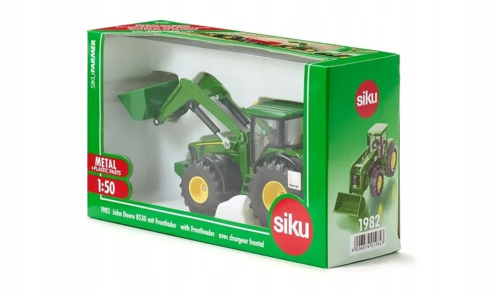 Siku 1982 John Deere Traktor mit Frontlader