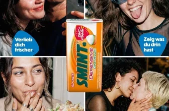 Smint Defensive Orange Mint mit 50 zuckerfreien Pastillen in der Metall-Dose