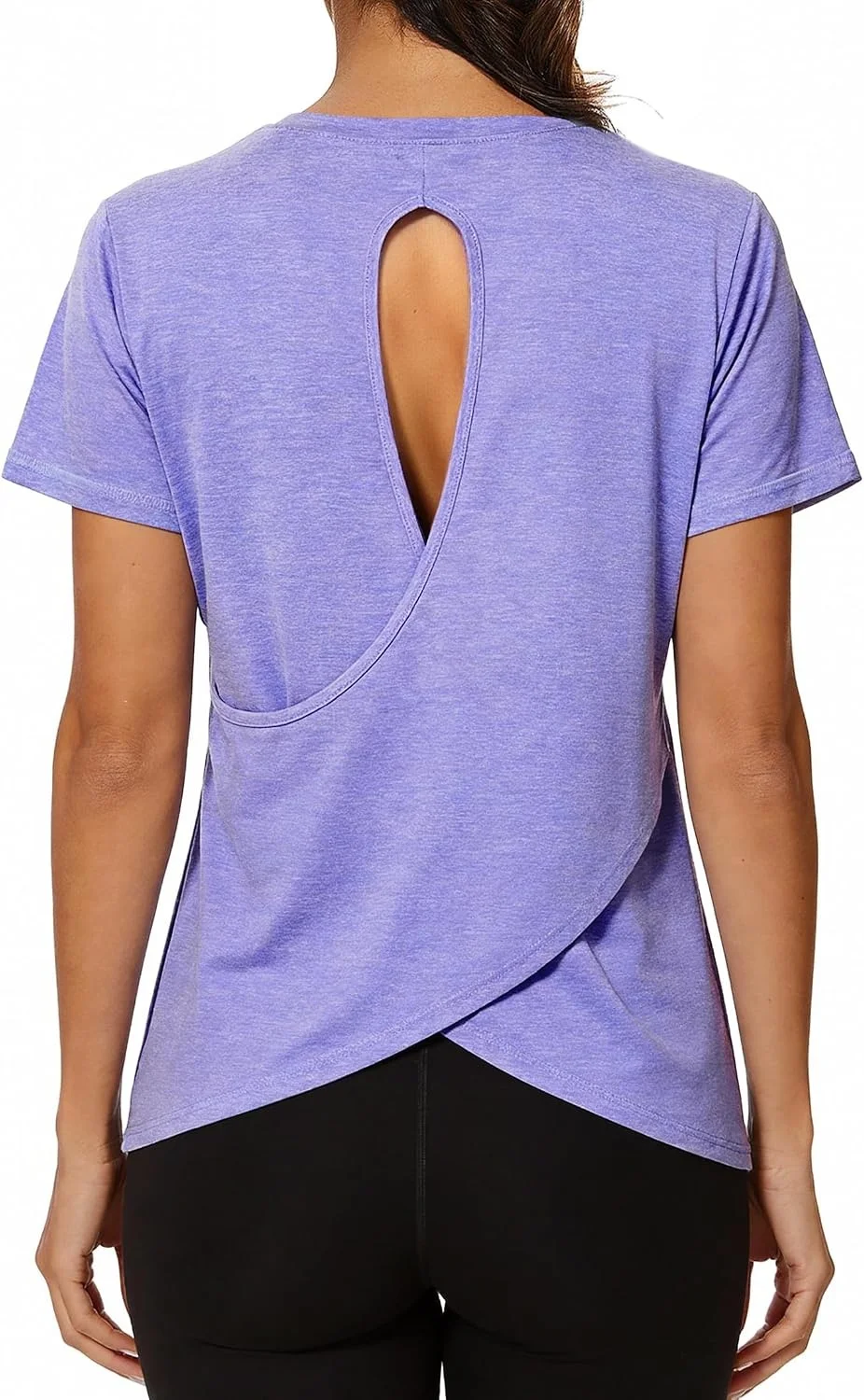 Damen Fitnessshirt von Wayleb mit elastischem Polyester-Spandex-Material