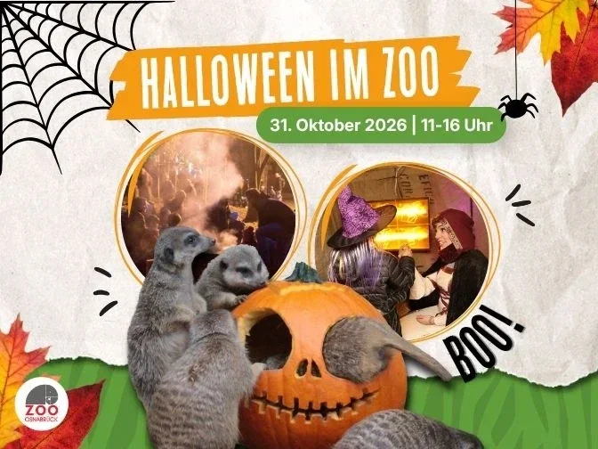 Zoo Osnabrück Halloween 2026: Kostenloser Eintritt für Kinder am 31. Oktober