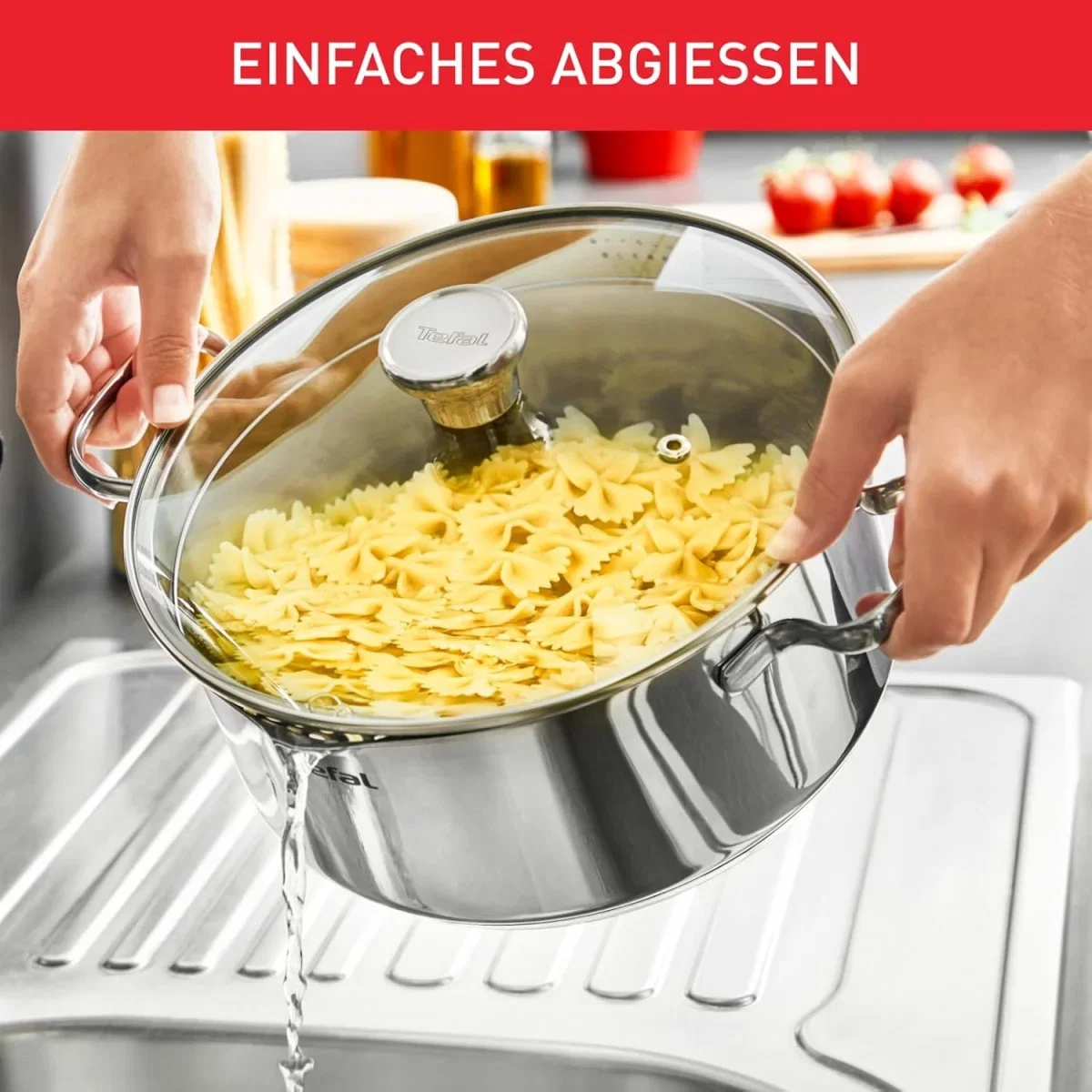 Tefal Duetto A70542 Kochtopf 20 cm