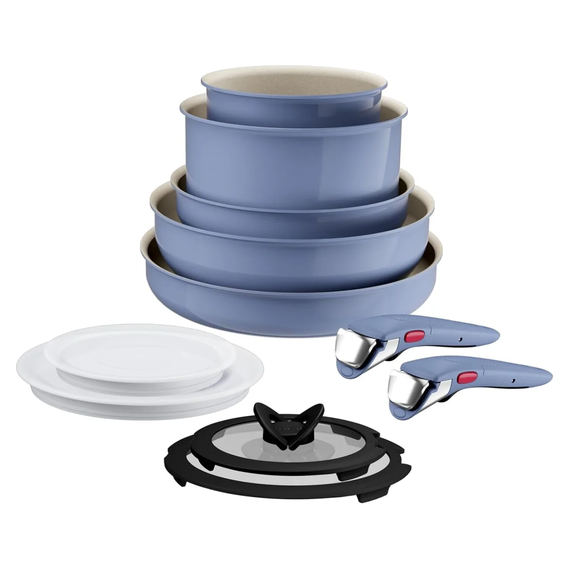 Tefal Ingenio Serenity Kochgeschirr-Set 11-teilig