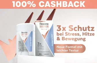 Rexona Maximum Protection Deocreme zur Geld-zurück-Aktion 2026
