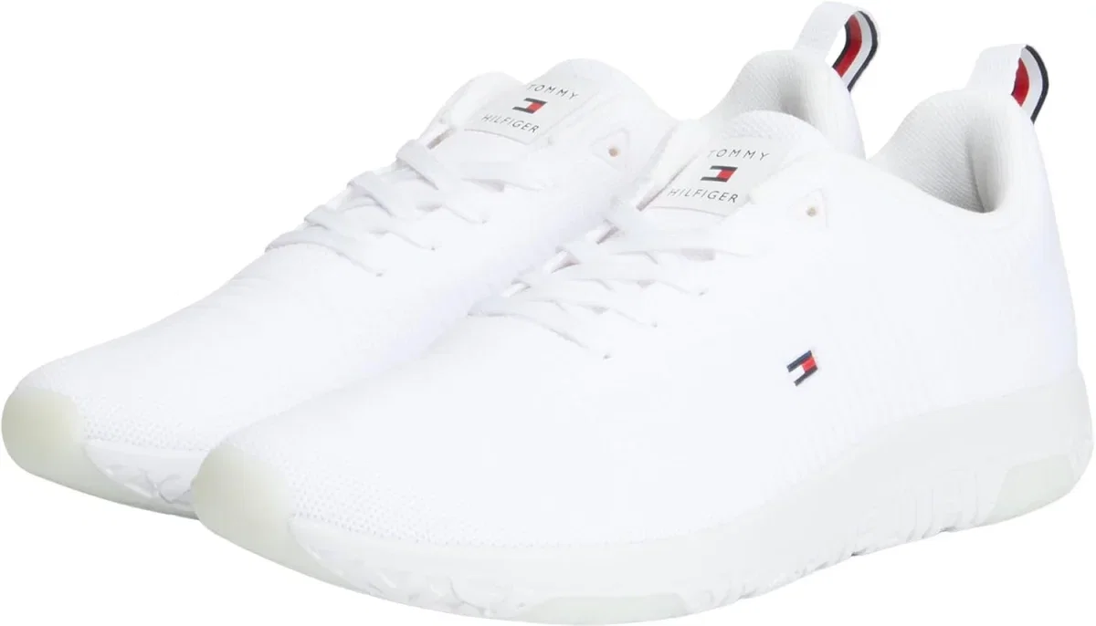 Tommy Hilfiger Herren Runner Sneaker in sportlicher Knit-Ausführung