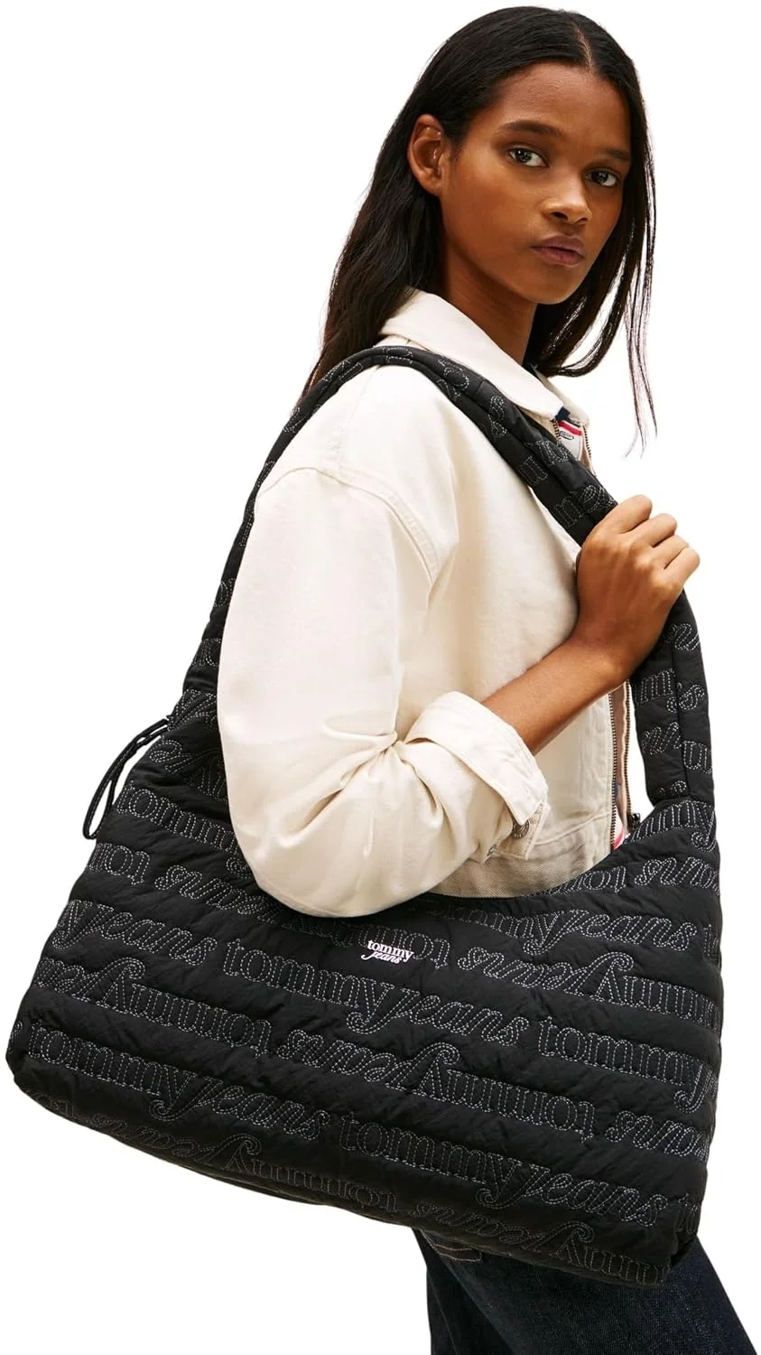 Tommy Jeans Damen Schultertasche Icon Nylon Crossbody