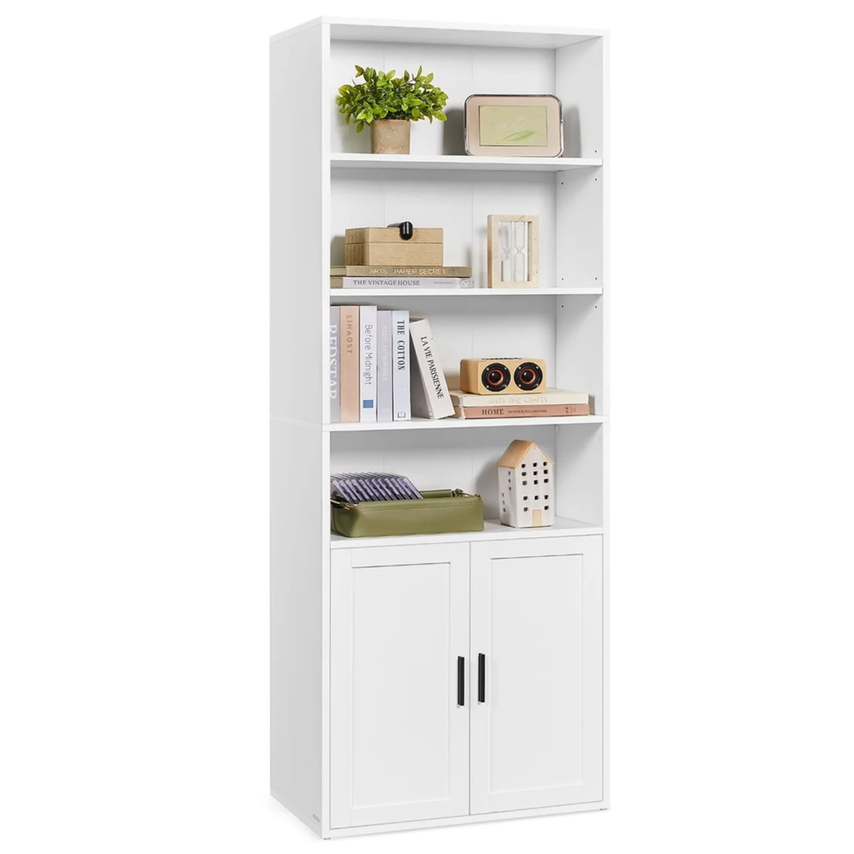[EXKLUSIV] Vasagle CUSTOS Kollektion Regal mit 6 Ebenen (60B cm, Wolkenweiß)