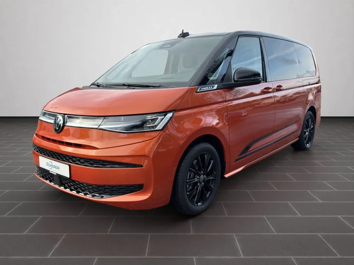 Volkswagen T7 Multivan T7 Edition Lang mit 150 PS für 412,93 € / Monat + 1.800,00 € einmalig – LF 0,48 (Privat- und Gewerbekunden)