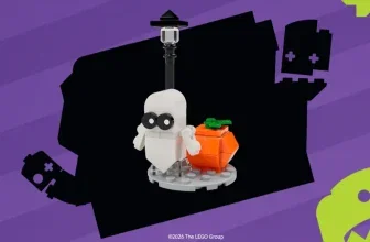 LEGO Geisterszene zum kostenlosen Bauen und Mitnehmen bei der Halloween-Aktion 2026