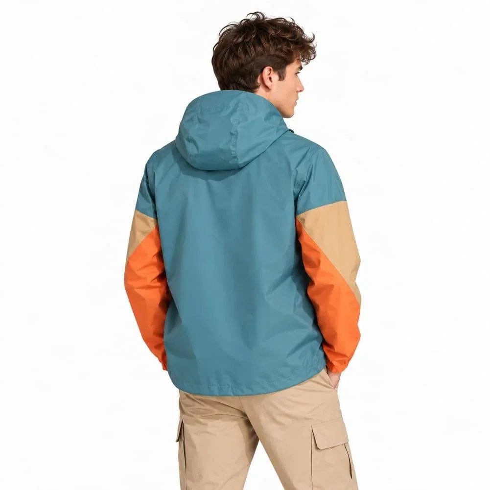 adidas TERREX Xploric ClimaProof Outdoor-Anorak mit verstellbarer Kapuze und Kängurutasche