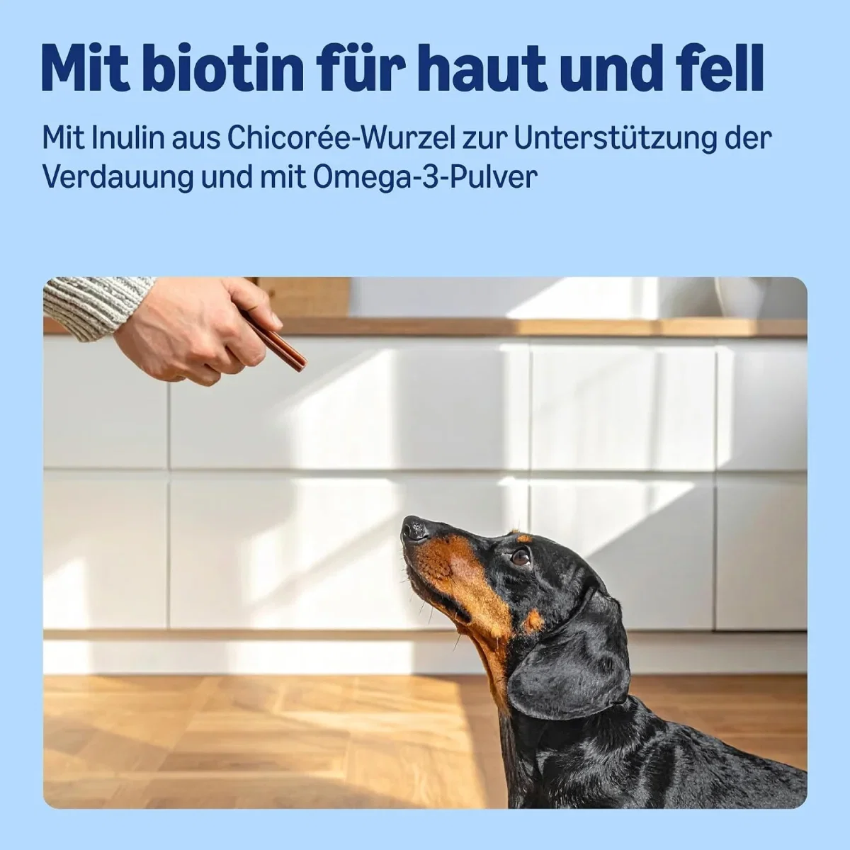 by Amazon – Kaustangen zur Täglichen Zahnpflege – Kleine Hunde (220g)