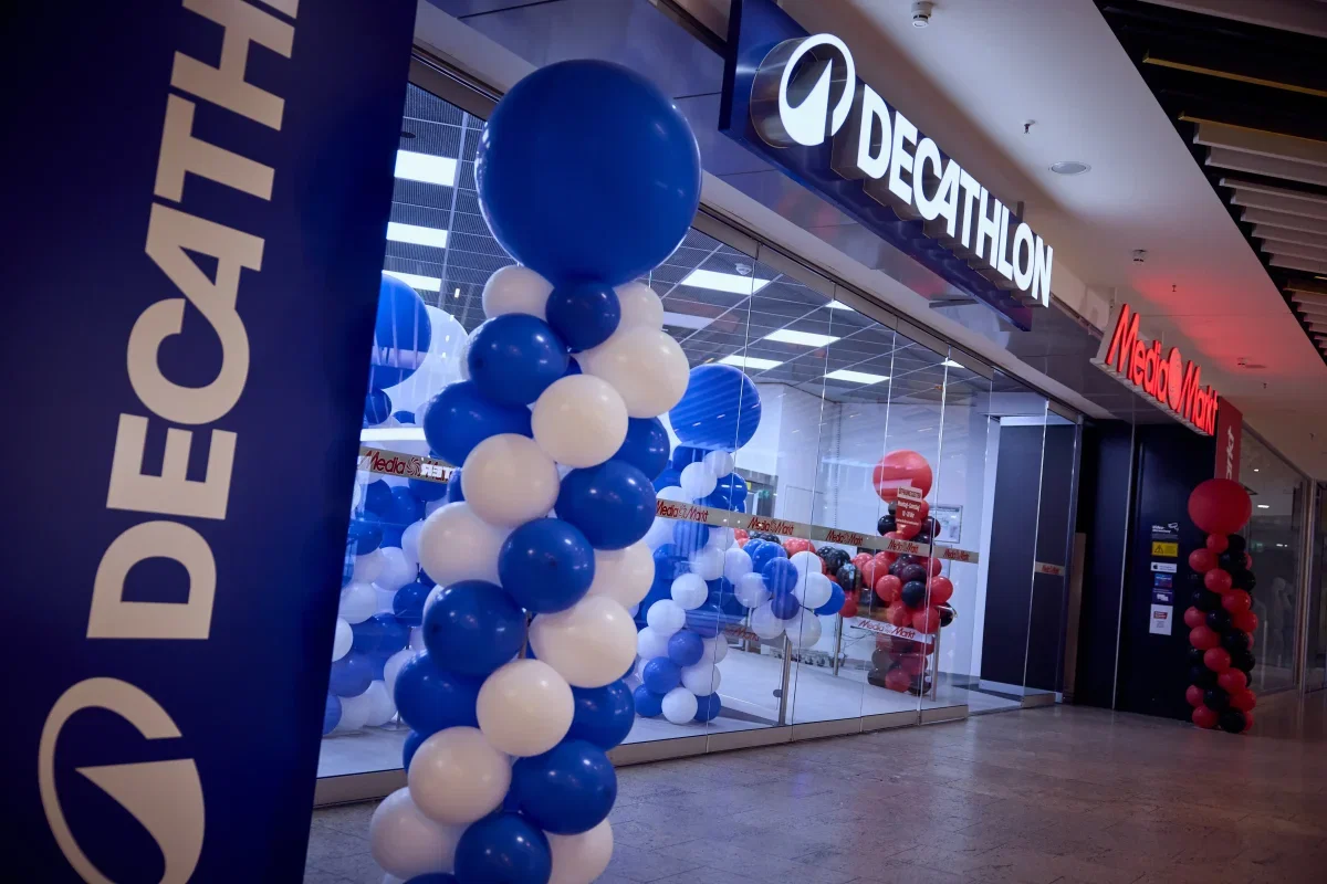 Decathlon-Verkaufsfläche in einem MediaMarkt im Rahmen der Store-in-Store-Kooperation