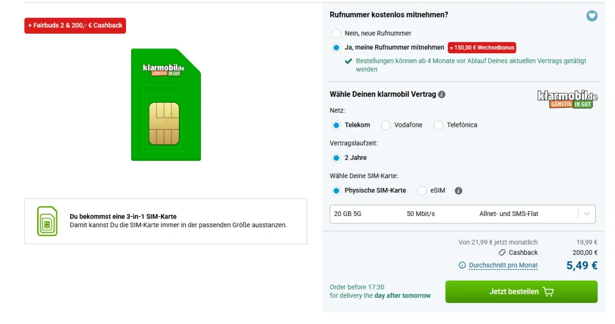 Fairphone Fairbuds 2 mit ANC Bluetooth 6.0 und austauschbaren Akkus