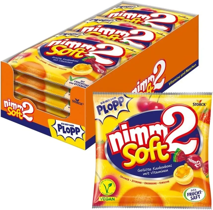 nimm2 soft gefüllte Kaubonbons 15er Pack (15x116g)