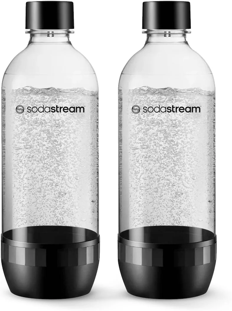 sodastream Tritan Kunststoffflasche Doppelpack Schwarz (1L)