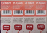 Rewe 5€ Rabatt-Coupon ab 40€ Einkaufswert