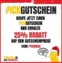 Picksport: Geschenkgutscheine mit 25 % Rabatt