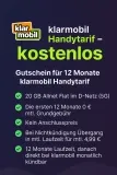 Knaller! 1 Jahr 20 GB Klarmobil Allnet Flat im D-Netz (5G) Gratis – Waipu Kunden