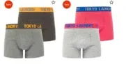 10 Tokyo Laundry Herren Boxershorts (5x 2 Stück in versch. Farben) für 34,67 € inkl. Versand