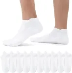 10 Paar Unisex Plain Sneaker Socken (3 Farben)