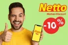 Netto MD: Wöchentlich 10 % Rabatt auf fast Alles mit der Netto Plus App