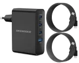 100W USB C Ladegerät Laptop Schnellladegerät + 2x 2m USB-C Schnellladekabel (100 W)