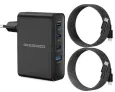 100W USB C Ladegerät Laptop Schnellladegerät + 2x 2m USB-C Schnellladekabel (100 W) für 20,00 € inkl. Prime-Versand (statt 40,00 €)