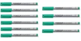 10er-Pack STAEDTLER Folienstift Lumocolor (grün, wasserlöslich) – für 7,23 € [Prime] statt 14,34 €