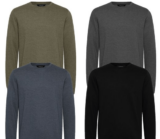 3 Stück – 11 PROJECT Garrett CrewNeck Herren Freizeit-Pullover für 29,97 € inkl. Versabd