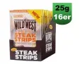 Wild West Steak Strips Beef Jerky Honey BBQ (16×25 G) für 25,90 € inkl. Versand (statt 38,90 €)