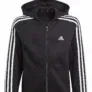 Adidas Sweatjacke 3S FZ HD (Gr.: 128 – 164) für 16,02 € inkl. Versand (statt 33,94 €)
