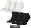 Puma Baumwoll-Socken 261080001 (18 Paar Gr. 39-42 bis 43-46 Schwarz oder Weiß) für 29,99 € inkl. Versand (statt 41,00 €)