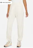 Nike Sportswear Essential Collection Fleece-Hose für Damen Pearl White/Weiß für 24,73 € inkl. Versand (statt 40,00 €)