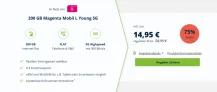 🔥200 GB Telekom Magenta Mobil L Young 5G für 14,95€ mtl.