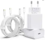 2 x20W USB C Ladegerät + 2-Pack 2 Meter  iPhone Ladekabel für 10,87 € inkl. Prime-Versand