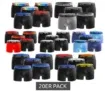 TASTIQ Herren Boxershorts 20erPack (diverse Farben, Gr. S bis XXL) für 34,99 € inkl. Versand (1,74€ pro Short)