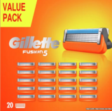 20x Pack Gillette Fusion 5 ProGilde Rasierklingen für 39,95 € inkl. Versand (statt 55,00 €)