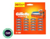 20 mal Gillette Fusion mit 5 Klingen,  für 45,99 € inkl. Versand statt 57,40 €🪒