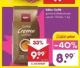 Käfer Kaffee 1kg Kaffeebohnen für 8,99€ statt 13,99€ [Netto MD APP]