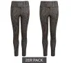 adidas Trainings-Hose HL2443 Grau/Schwarz (Gr. 128 bis 170 2ER Sparpack) für 21,99 € inkl. Versand (statt 53,66 €)