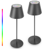 2x LED Tischlampe Kabellos, Touch Dimmbare für 14,10 € inkl. Prime-Versand (statt 50,39 €)