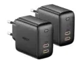 2er-Pack Aukey PD-Ladegerät PA-B4 (65 Watt) für 45,90 € inkl. Versand statt 89,90 €